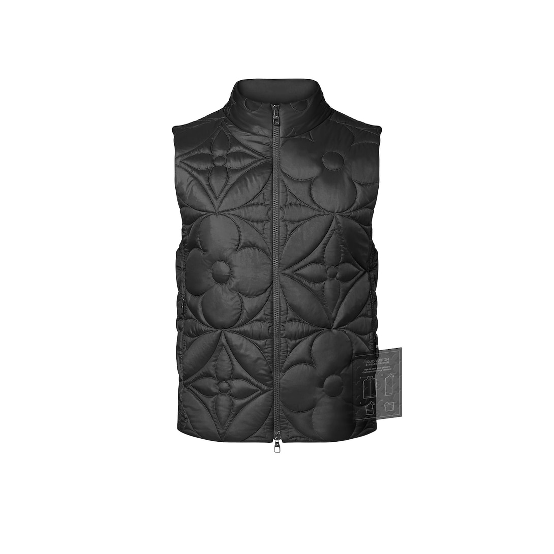 LVSE Padded Monogram Flower Gilet - Ready to Wear | LOUIS VUITTON